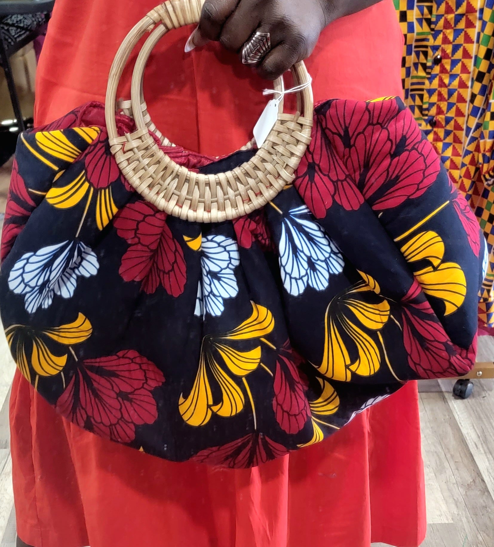 SOLD OUT; AVAILABLE FOR PRE-ORDER] ​Koroba Ankara Bag