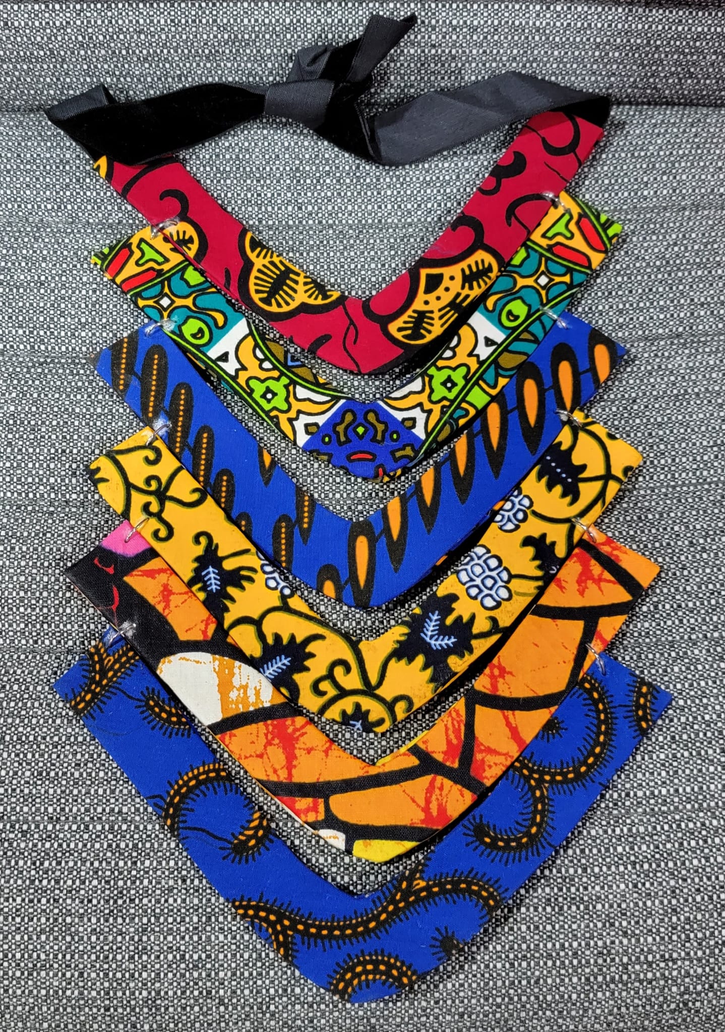 Ankara Multi-layer neckpiece -jewelry