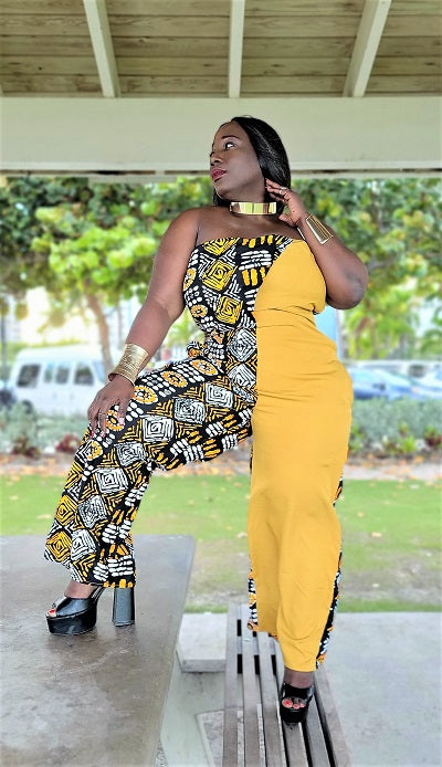 Pin by Biola Adesanya on African Print Fashion | African print jumpsuit,  Latest african fashion dresses, African fabric dress